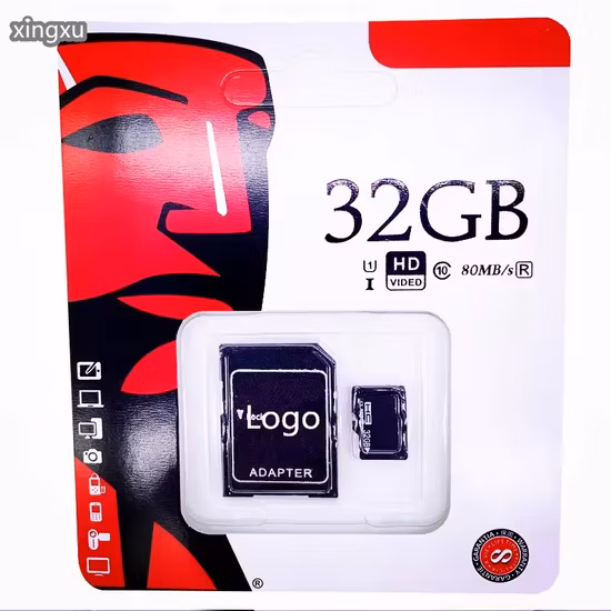 Carte SD 2 Go 4 Go 8 Go 16 Go 32 Go 64 Go 128 Go avec adaptateur Carte mémoire SD